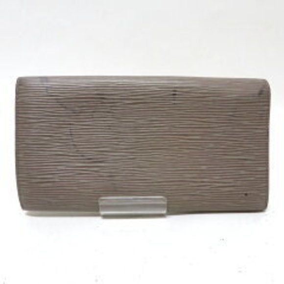 Louis Vuitton Porte Monnaie Epi Leather Wallet Gray - Picture 2 of 9